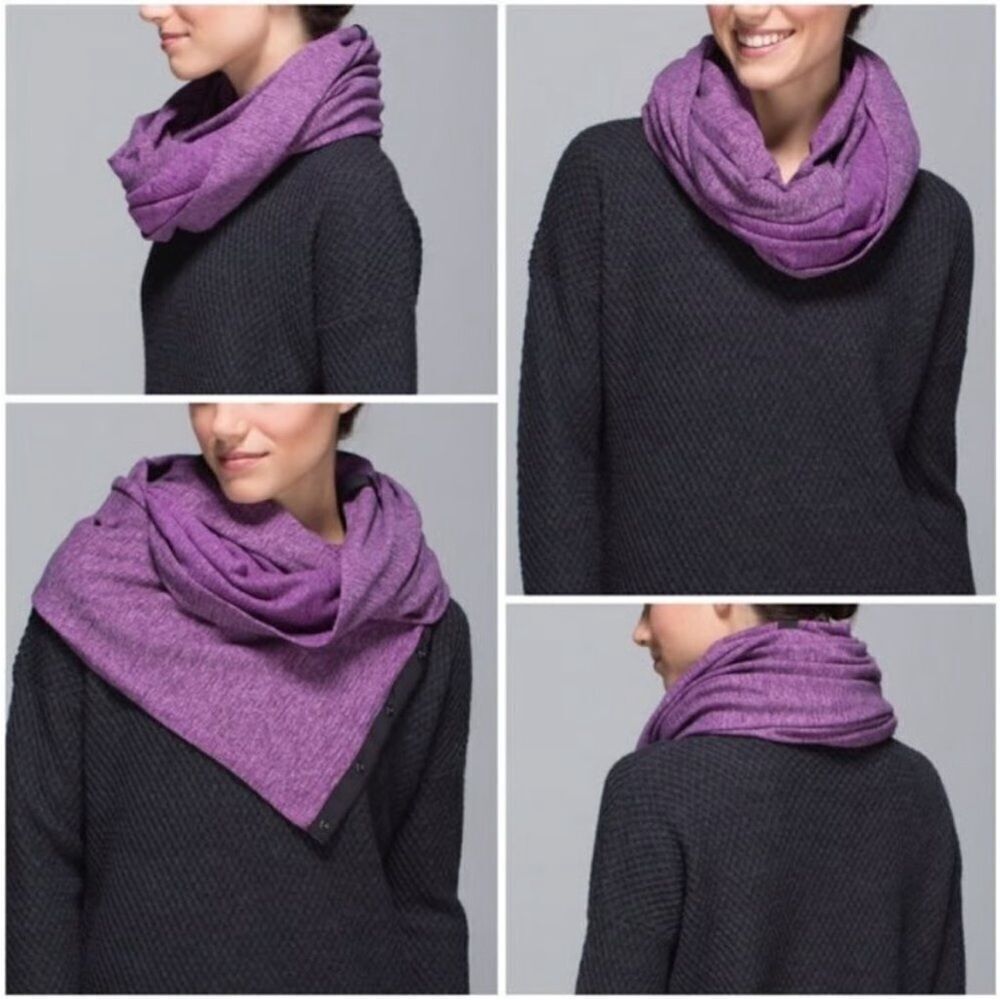 Excellent Condition Purple Lululemon Vinyasa Rulu Wrap/Scarf